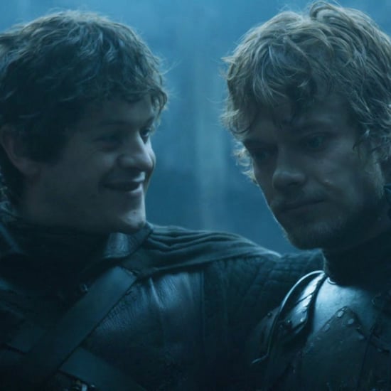 Iwan Rheon and Alfie Allen Kiss on Jimmy Kimmel