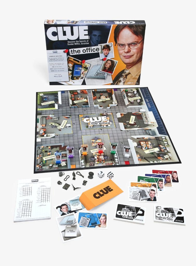 The Office Dunder Mifflin Clue Game Board At Hot Topic Popsugar Entertainment Uk