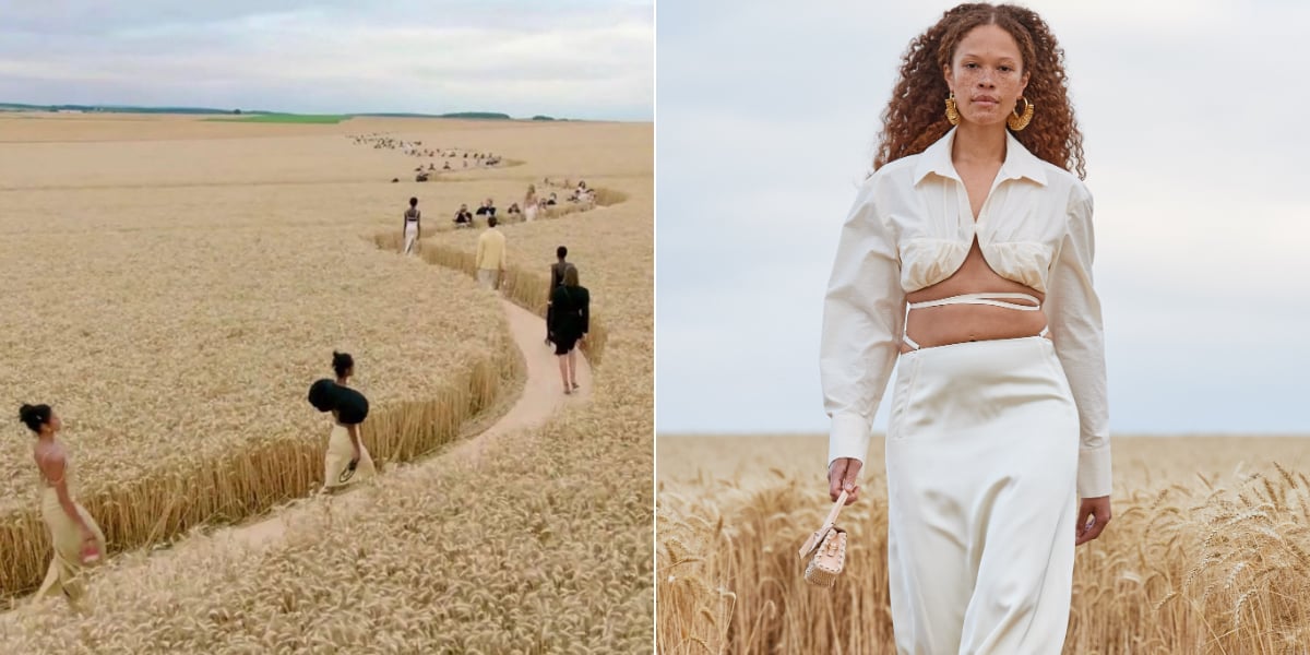Jacquemus's Spring/Summer 2021 Show Was in a Wheat Field | PS Fashion