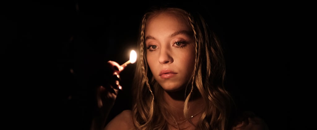 Sydney Sweeney's Scarlet Letter Manicure on Euphoria