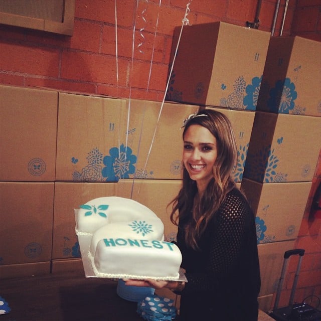 Jessica Alba celebrated the second anniversary of her Honest Company.
Source: Instagram user jessicaalba