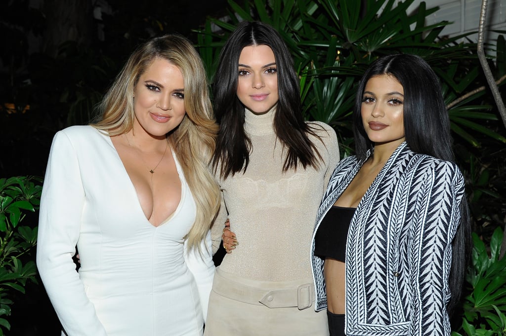 Kardashian-Jenner Girls at Calvin Klein Party
