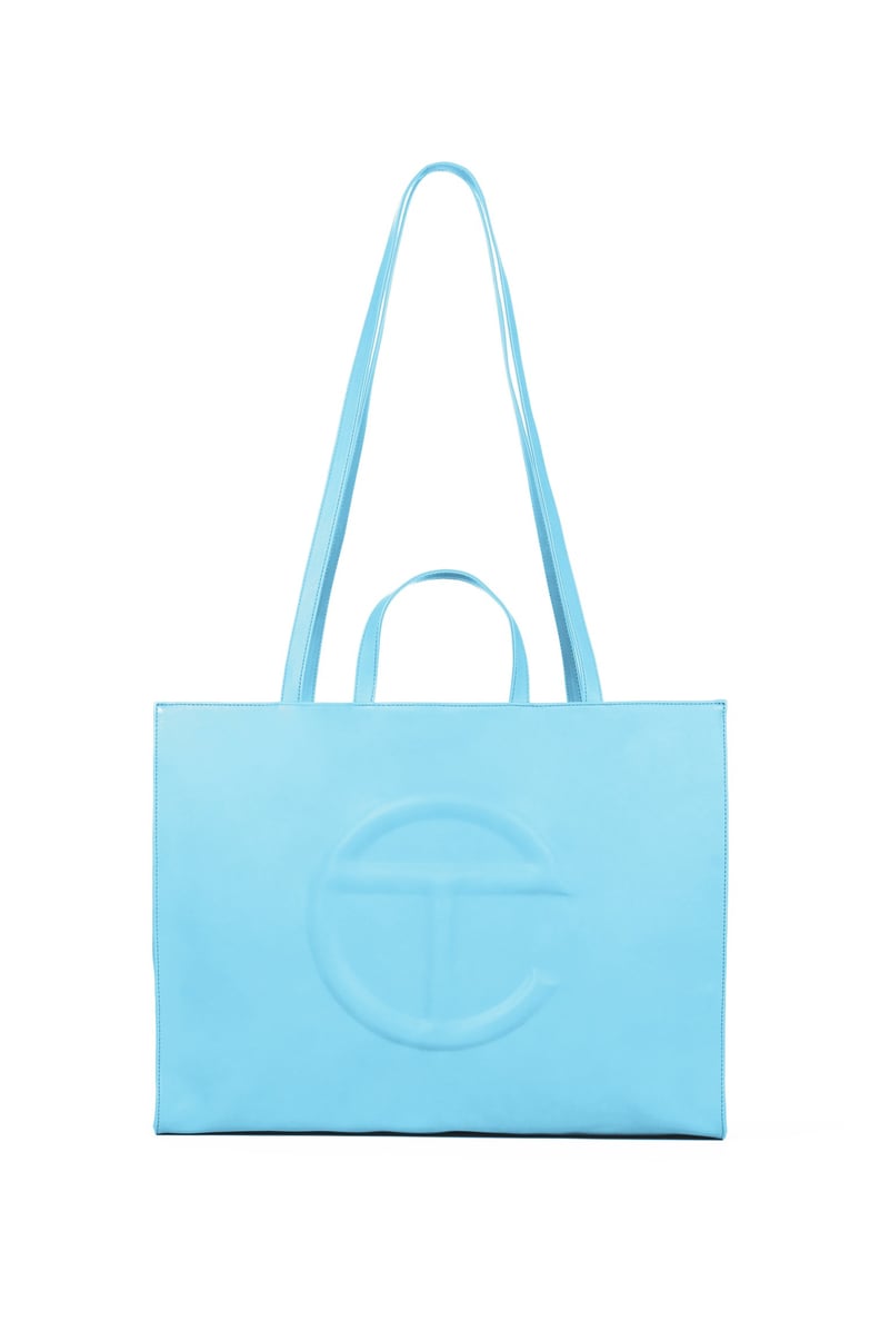 Telfar Large Pool Blue Shopping Bag