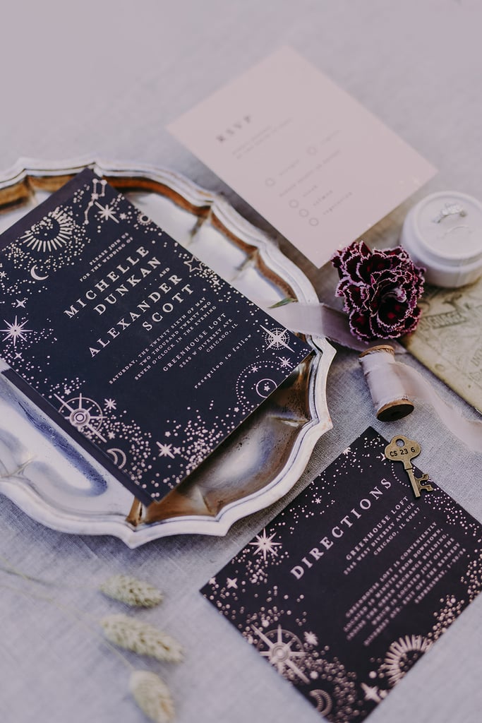 Witch-Inspired Halloween Wedding Shoot​