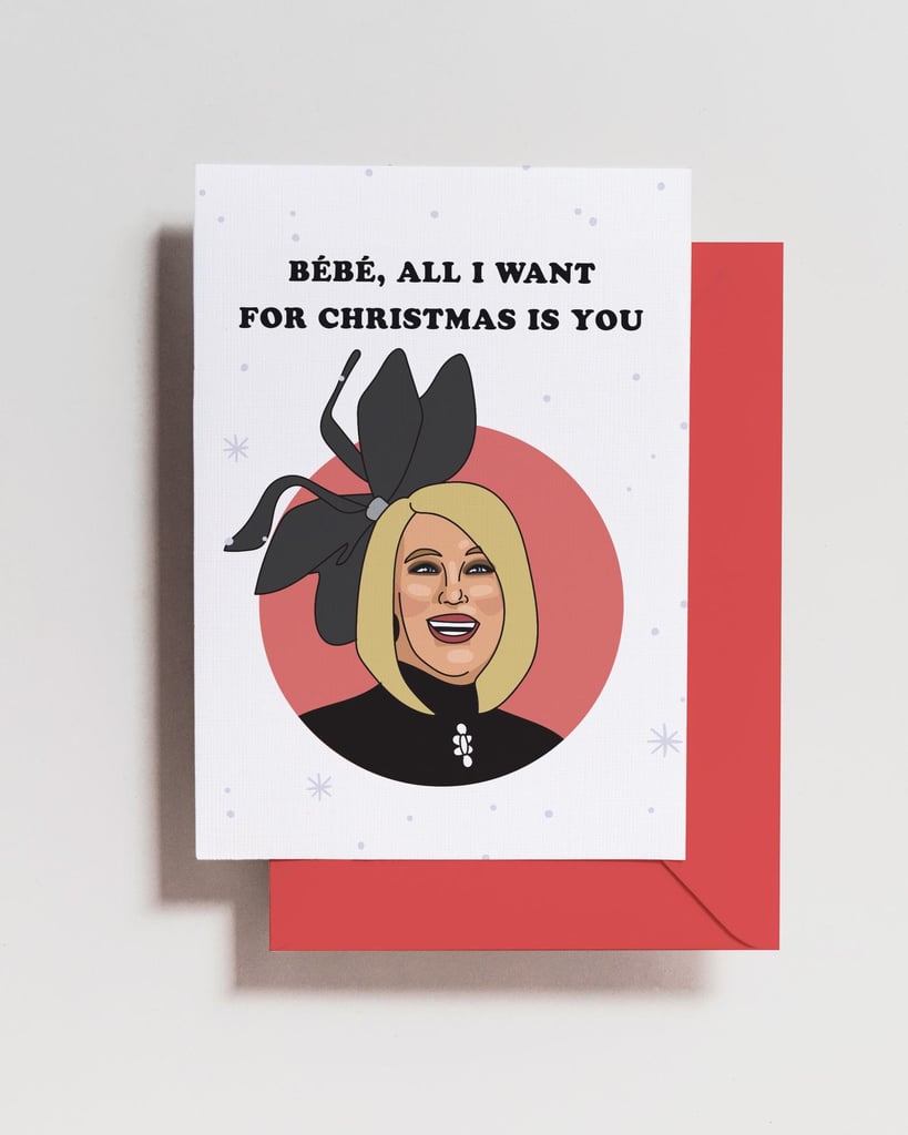 Moira Schitt's Creek Holiday Card