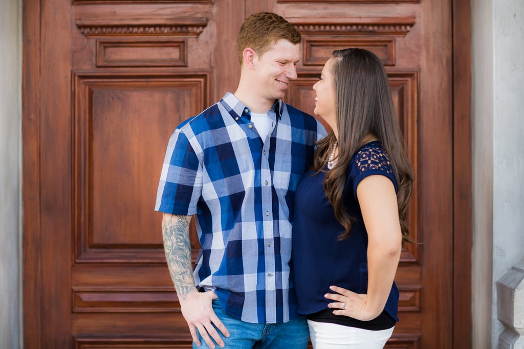 Engagement Photos at the Wizarding World of Harry Potter
