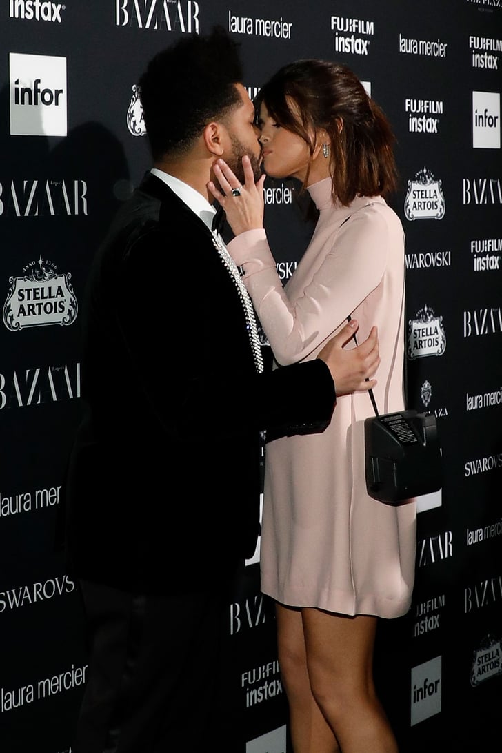 Selena Gomez And The Weeknd Best Celebrity Pda Pictures 2017 Popsugar Celebrity Photo 3