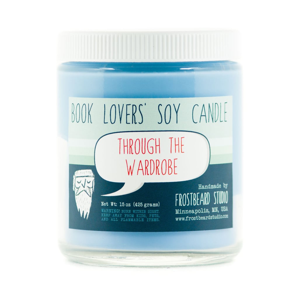 Through the Wardrobe candle ($18) with Aspen winter, apple wood, and spruce tree notes
