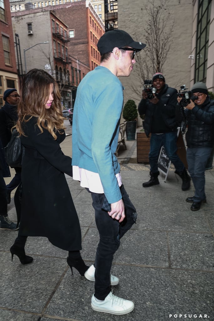 Pete Davidson and Kate Beckinsale Holding Hands March 2019
