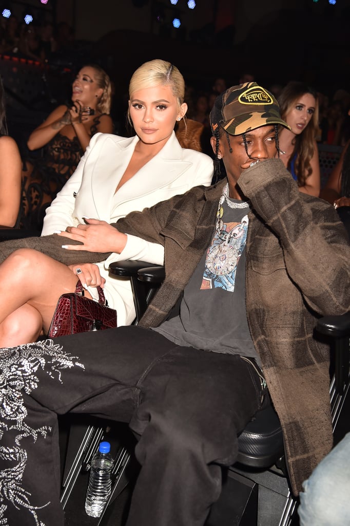 Kylie Jenner and Travis Scott at the 2018 MTV VMAs