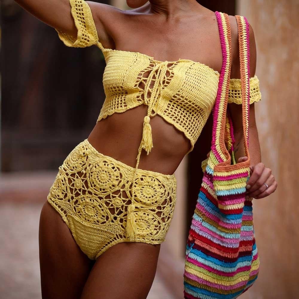 antepasado Almeja Ruina Best Crochet Swimwear 2018 | POPSUGAR Fashion
