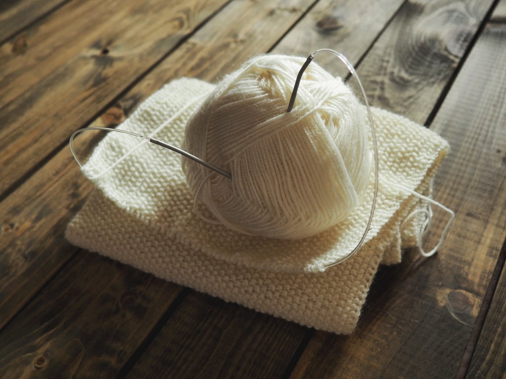 Learn how to knit.