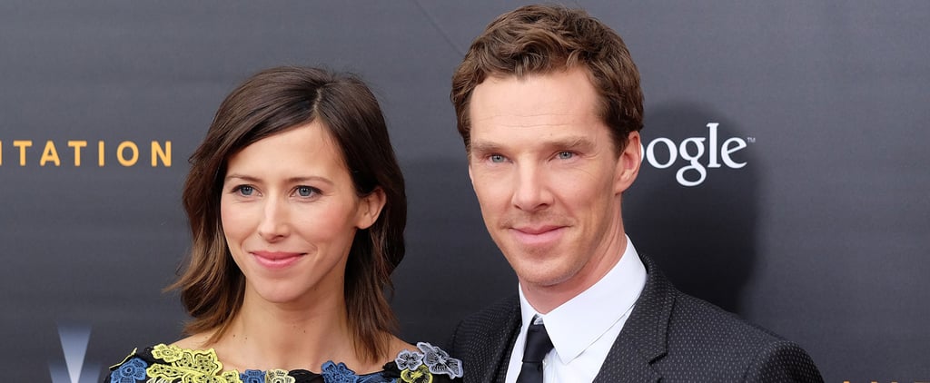 Benedict Cumberbatch and Sophie Hunter at The Imitation Game