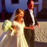 This Portuguese Bride's Caped Wedding Dress Took 135 Hours to Create - and It Came Out a Masterpiece