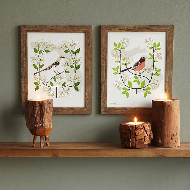 Birds and Blooms Art — Individual States