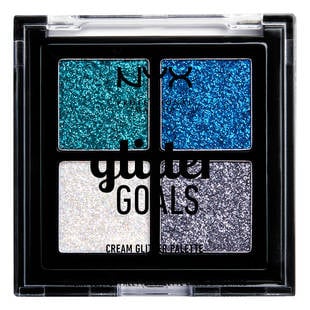 NYX Professional Makeup Glitter Goals Quad Pro Palette