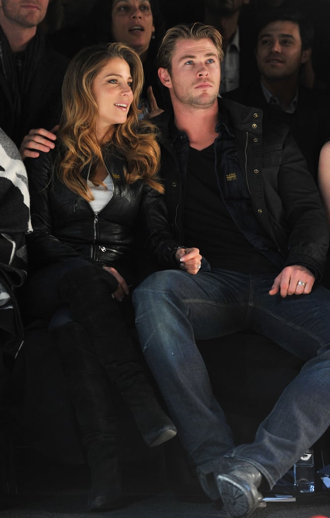 Cute Pictures of Chris Hemsworth and Elsa Pataky