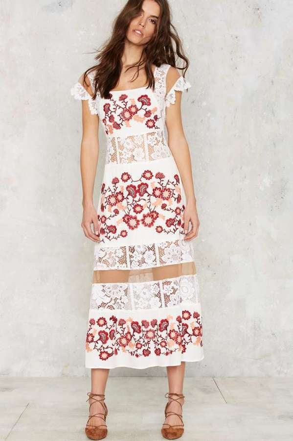 For Love & Lemons Cecelia Maxi Dress ($352)