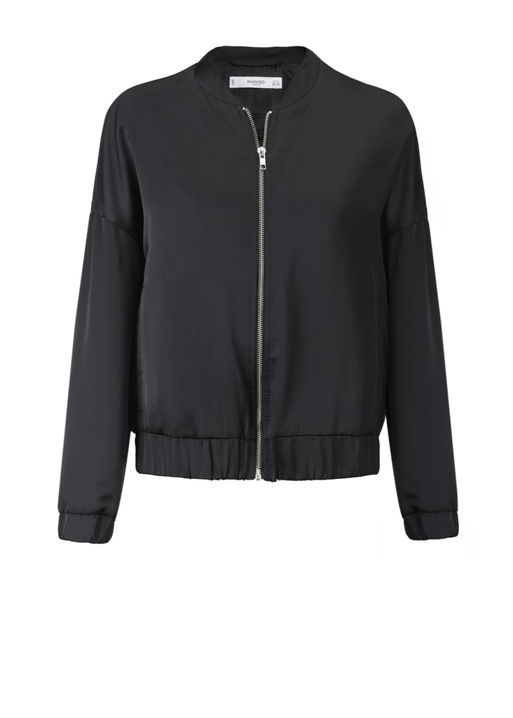 Satin Bomber Jacket ($80)