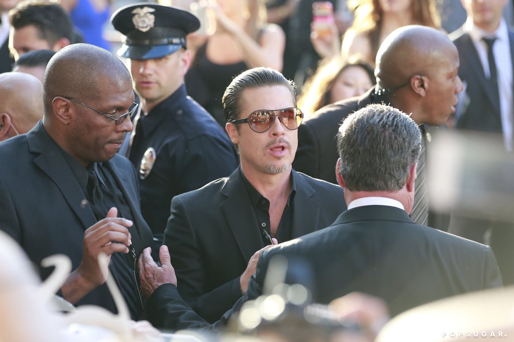 Brad Pitt Attacked by Vitalii Sediuk at Maleficent Premiere