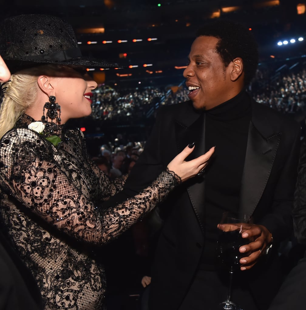 Lady Gaga at the 2018 Grammys