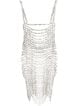 Area Draped Crystal Dress