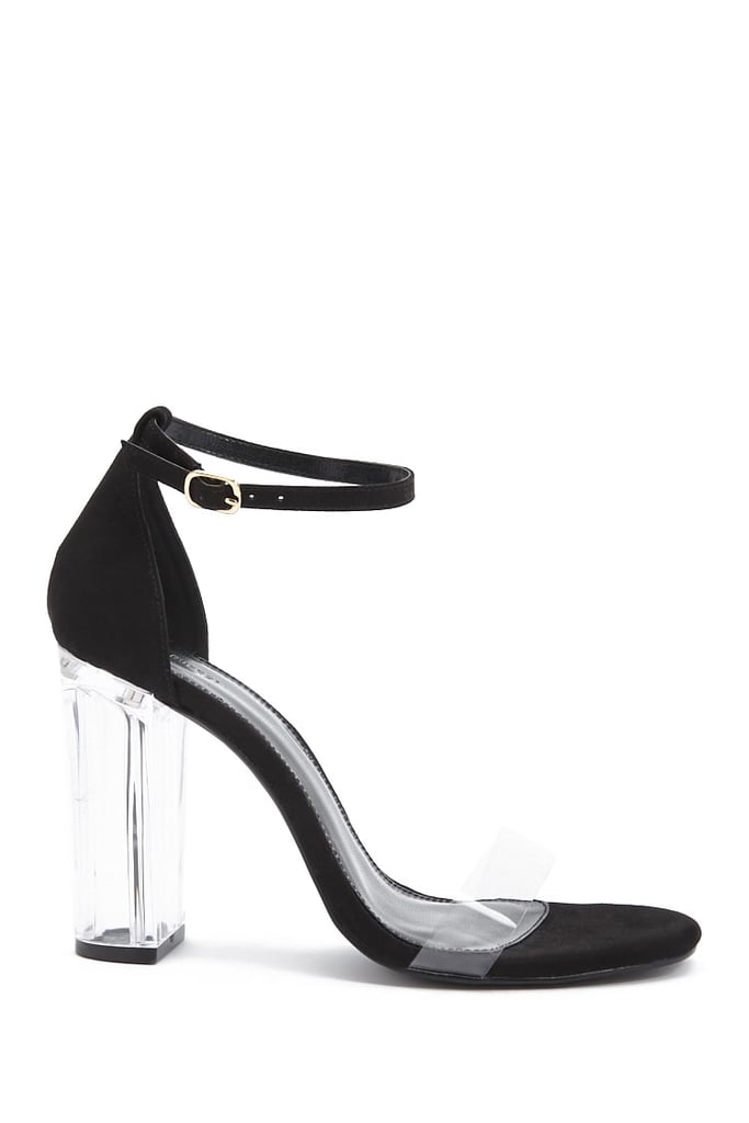 transparent heels forever 21