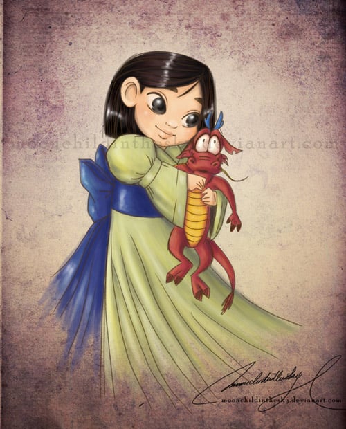 Child Princess Mulan Child Princess Mulan