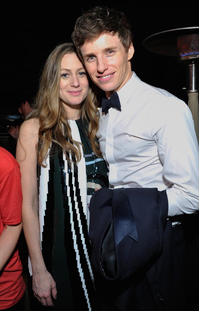Pictured: Eddie Redmayne and Hannah Bagshawe