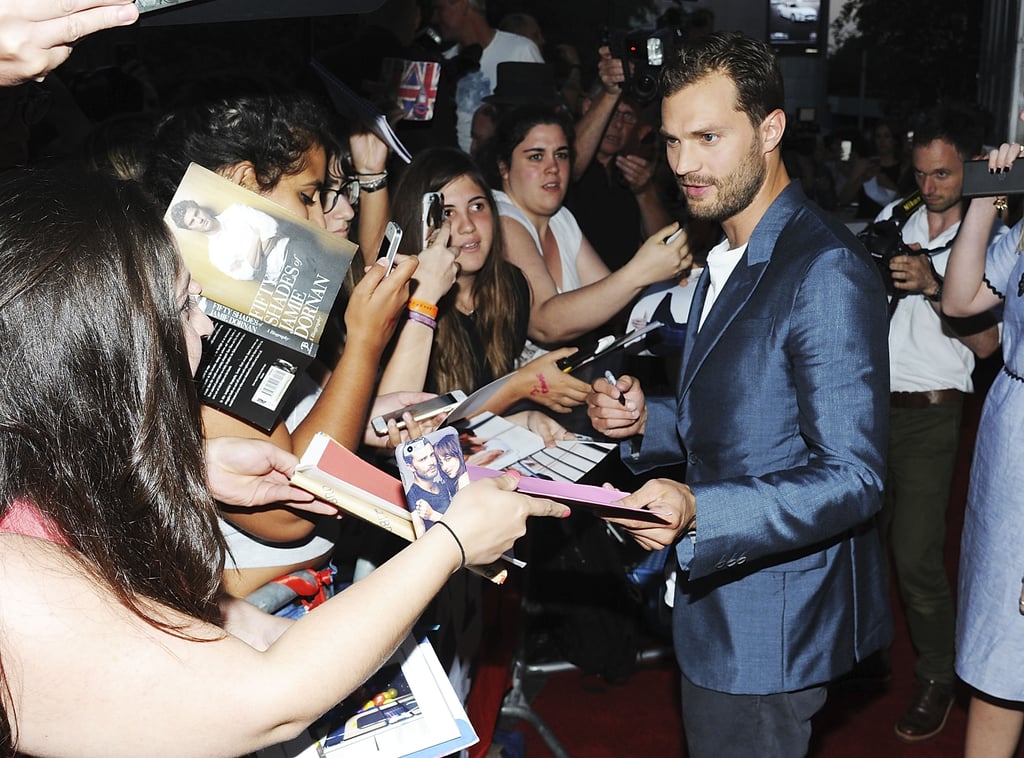 Jamie Dornan and His Wife at Anthropoid UK Premiere 2016
