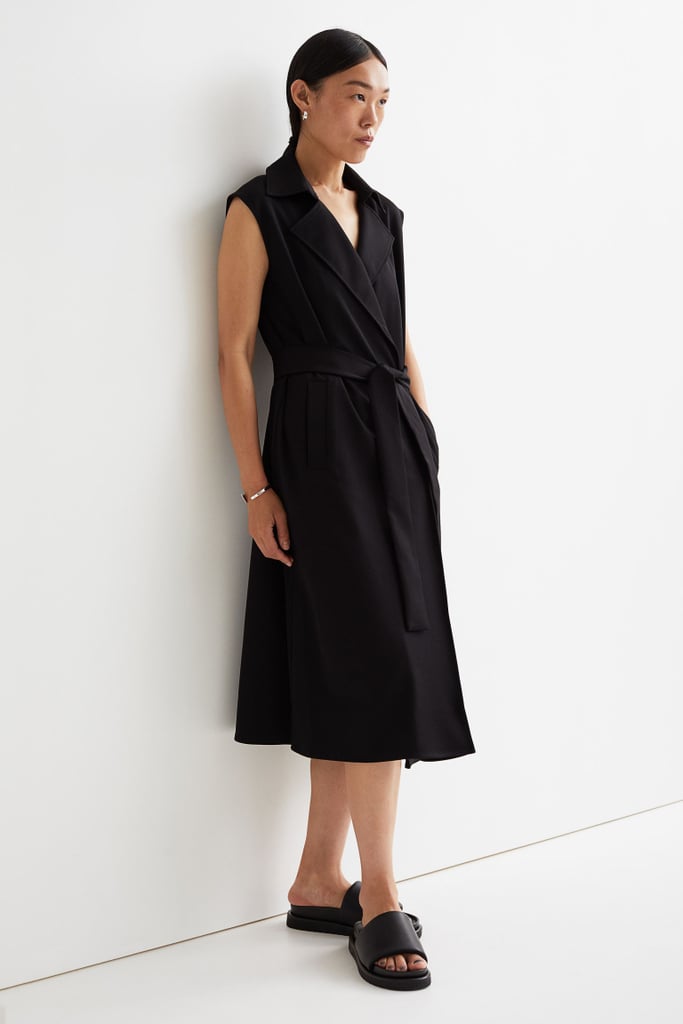 For a Two-in-One Style: H&M Knee-Length Jacket Dress