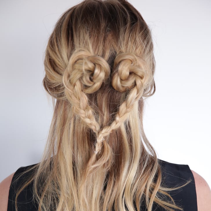 The Five-Minute Heart-Shaped Braid Tutorial That You Will Love!