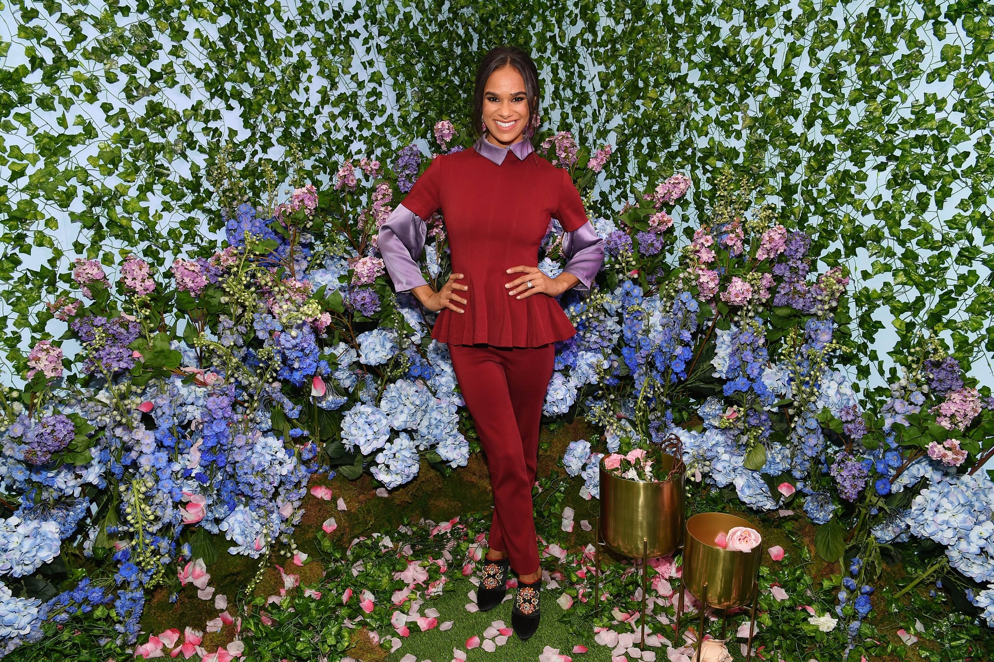 NEW YORK, NY - OCTOBER 22:  Misty Copeland attends the Disney and POPSUGAR celebration of 'The Nutcracker and the Four Realms' with the film's stars Mackenzie Foy and Misty Copeland at an immersive activation, Journey Into The Four Realms, at The Oculus at Westfield World Trade Center on October 22, 2018 in New York City, United States.  (Photo by Dia Dipasupil/Getty Images for Disney Studios)