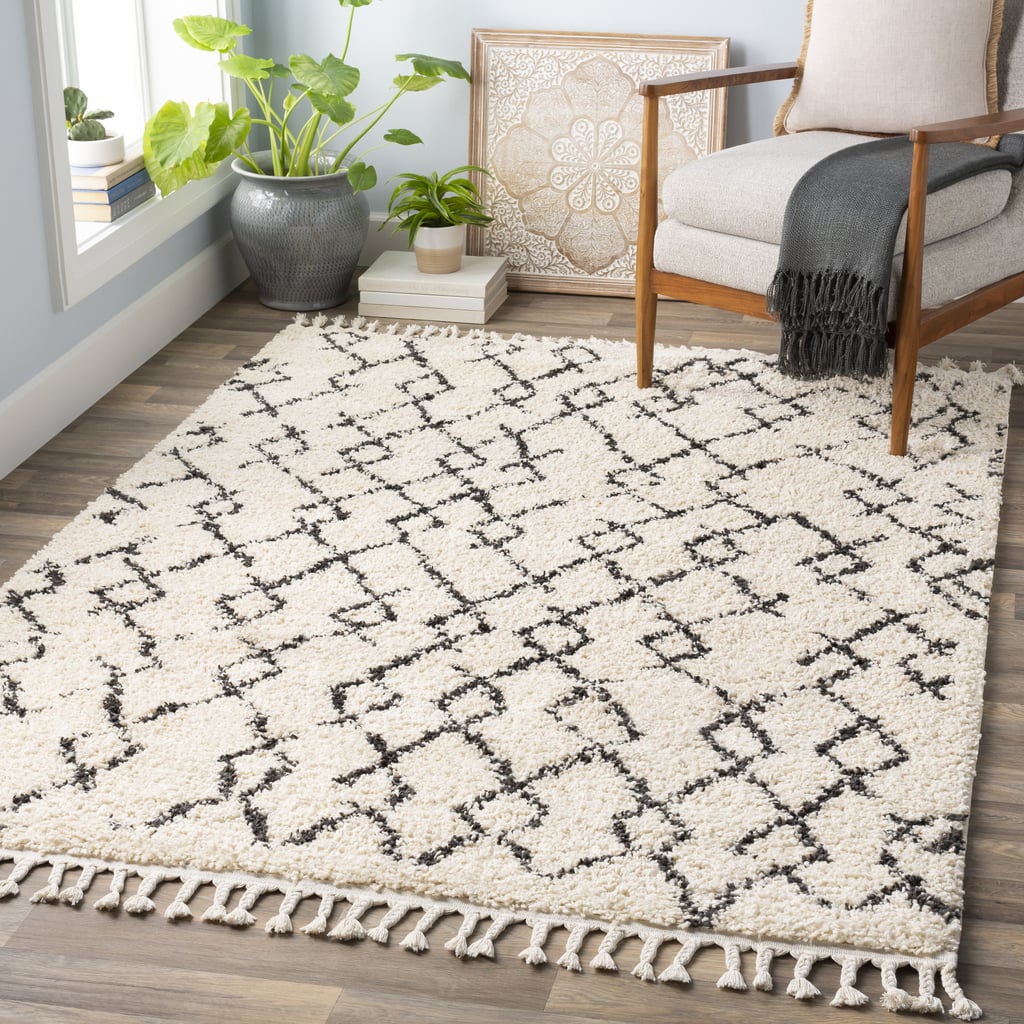 Joaquin Cream/Charcoal Area Rug