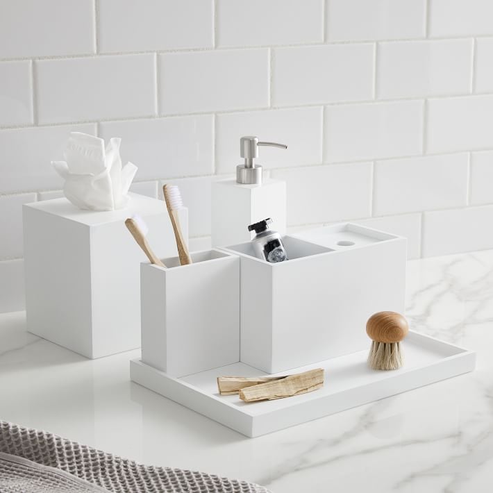 West Elm Lacquer Bath Accessories