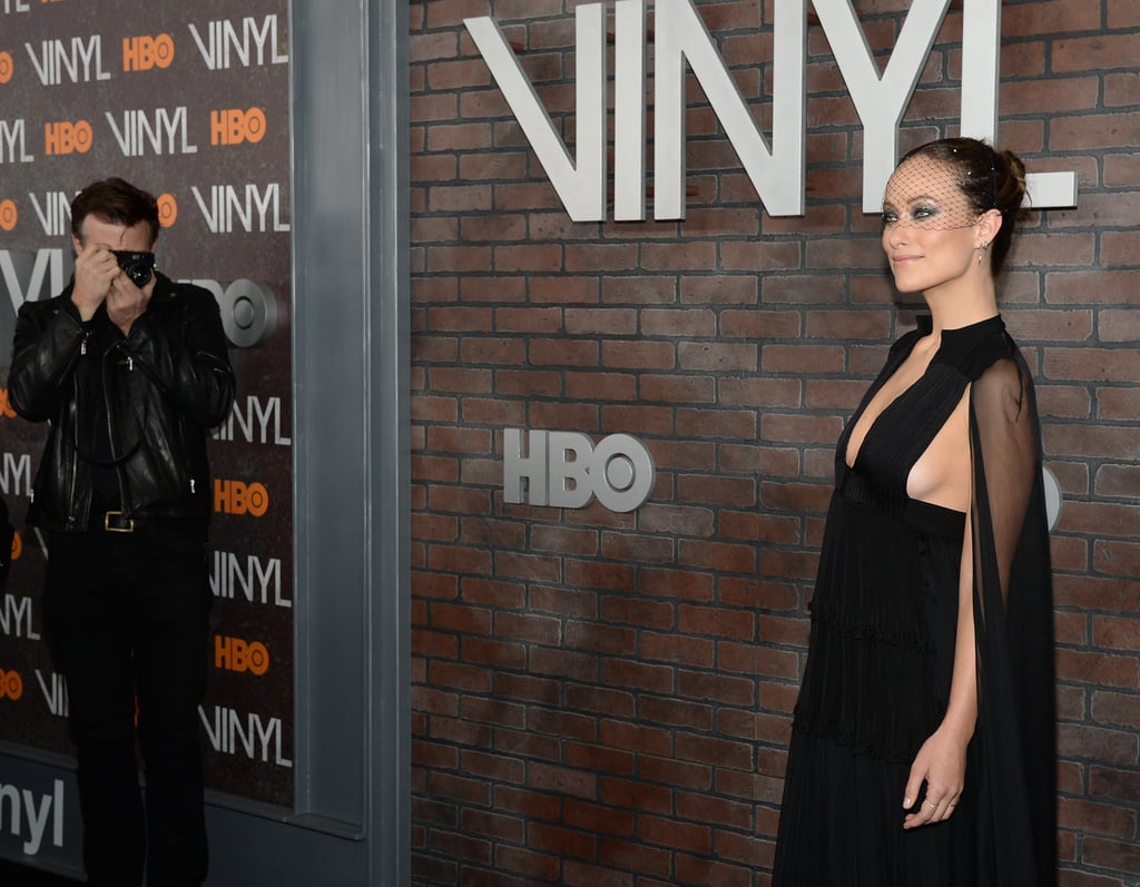 Olivia Wilde and Jason Sudeikis at Vinyl NYC Premiere