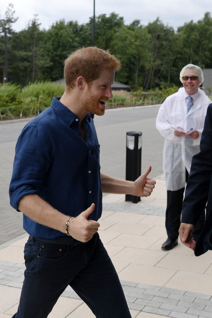 Prince Harry Visiting Leeds July 2017