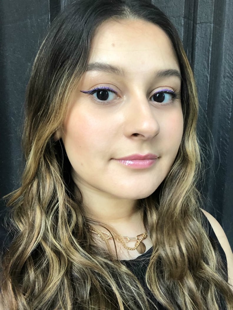 The Author Wearing the Funko Disney Villains Makeup Products