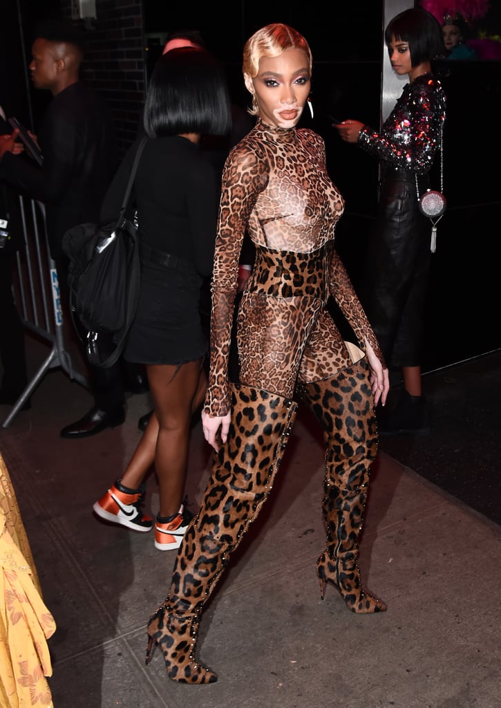 Winnie Harlow at the Met Gala Afterparty