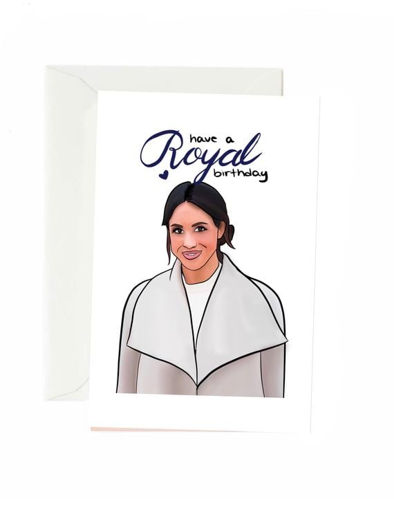 Meghan Markle Birthday Card
