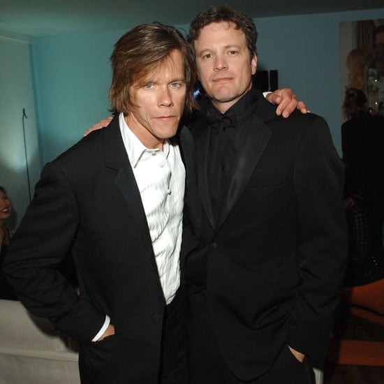 Kevin Bacon and Colin Firth got together during a 2005 after party for Where the Truth Lies.
Kevin Bacon and Colin Firth got together during a 2005 after party for Where the Truth Lies.