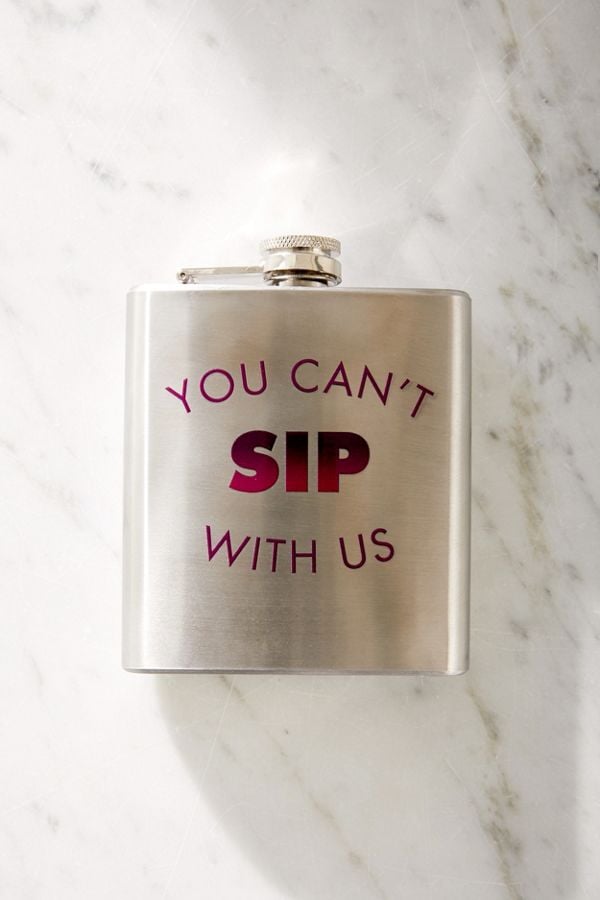 Sip With Us Flask