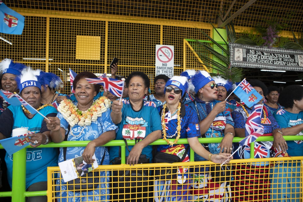 Meghan Markle's Visit to Fiji Market