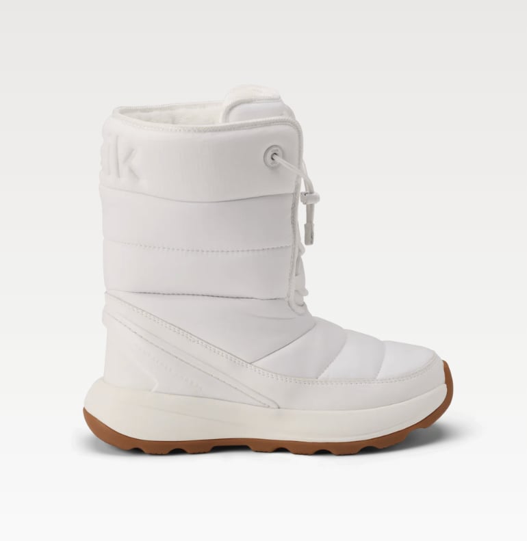 Kizik Juno 2 High Boot ($175)
Remember that Iceland trip I mentioned? These boots were the reason. I had the immense privilege of exploring the country with Kizik to celebrate the Juno 2's launch, and I've never been more excited about a new release. Not only are these boots super chic, but they're crafted with the brand's signature hands-free technology, and let's just say putting on snow boots has never been easier. I also love how warm they kept my feet against brisk temps, thanks to the EVA foam midsole. I can't wait to add the white ones to my winter shoe line-up.