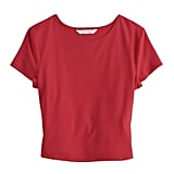 POPSUGAR Ribbed Crop Top