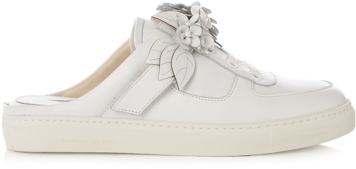 Sophia Webster Lilico Jessie Foral-Embellished Slip-On Trainers