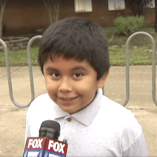 Boy's Excited Interview About First Day of School