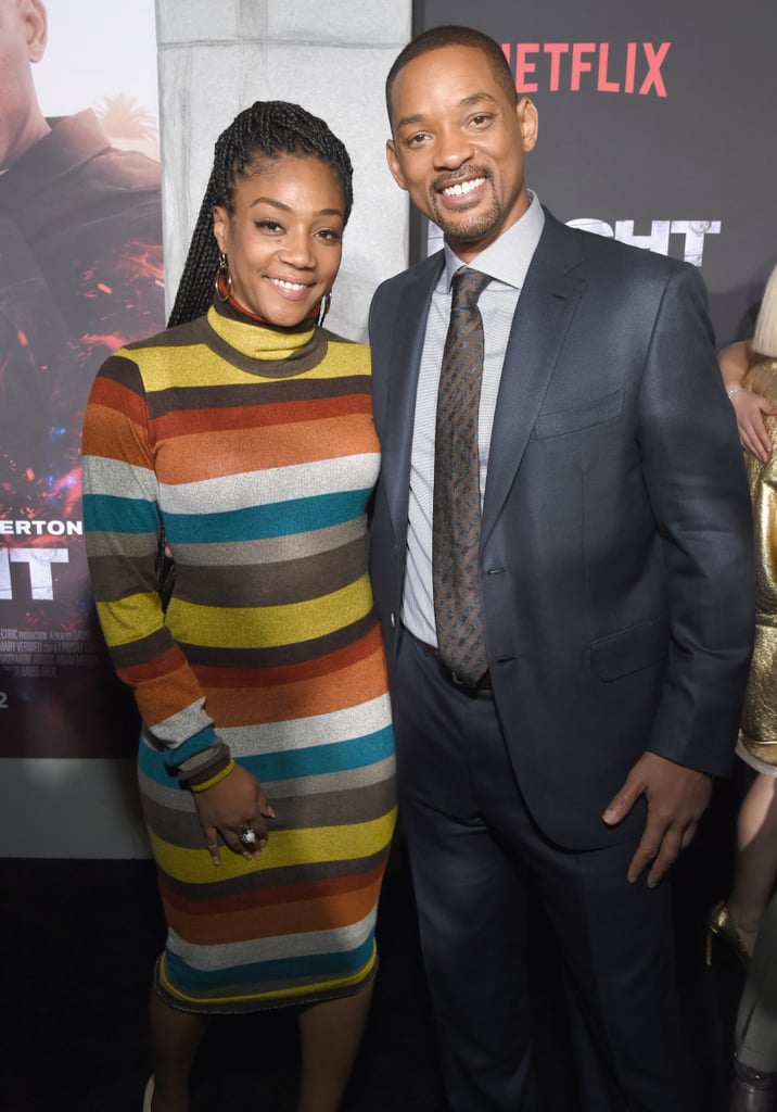 Will and Jaden Smith at Bright Premiere in LA 2017
