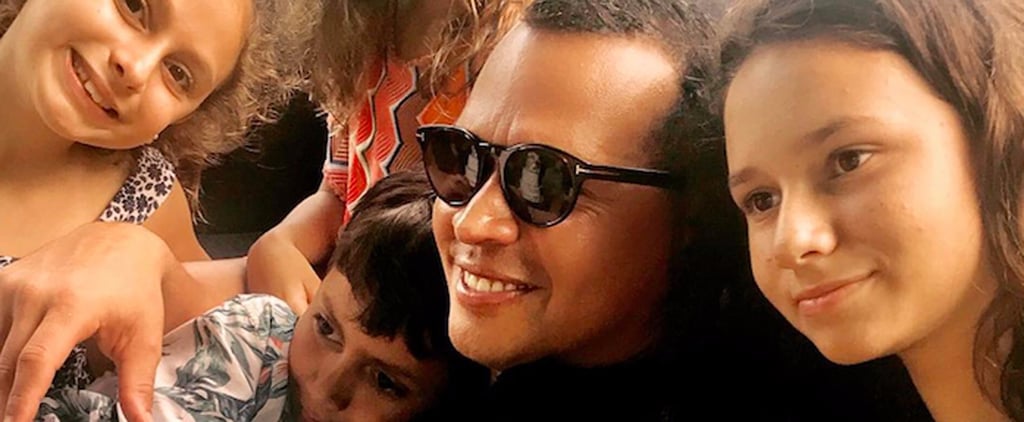 Jennifer Lopez and Alex Rodriguez With Their Kids July 2017