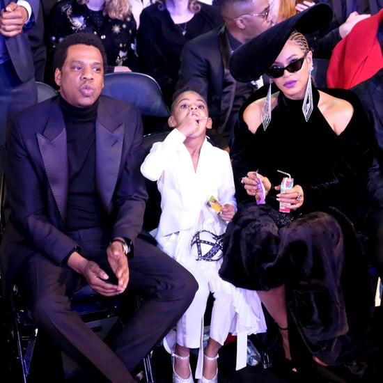 Beyonce Holding Blue Ivy's Juice Box at the Grammys
